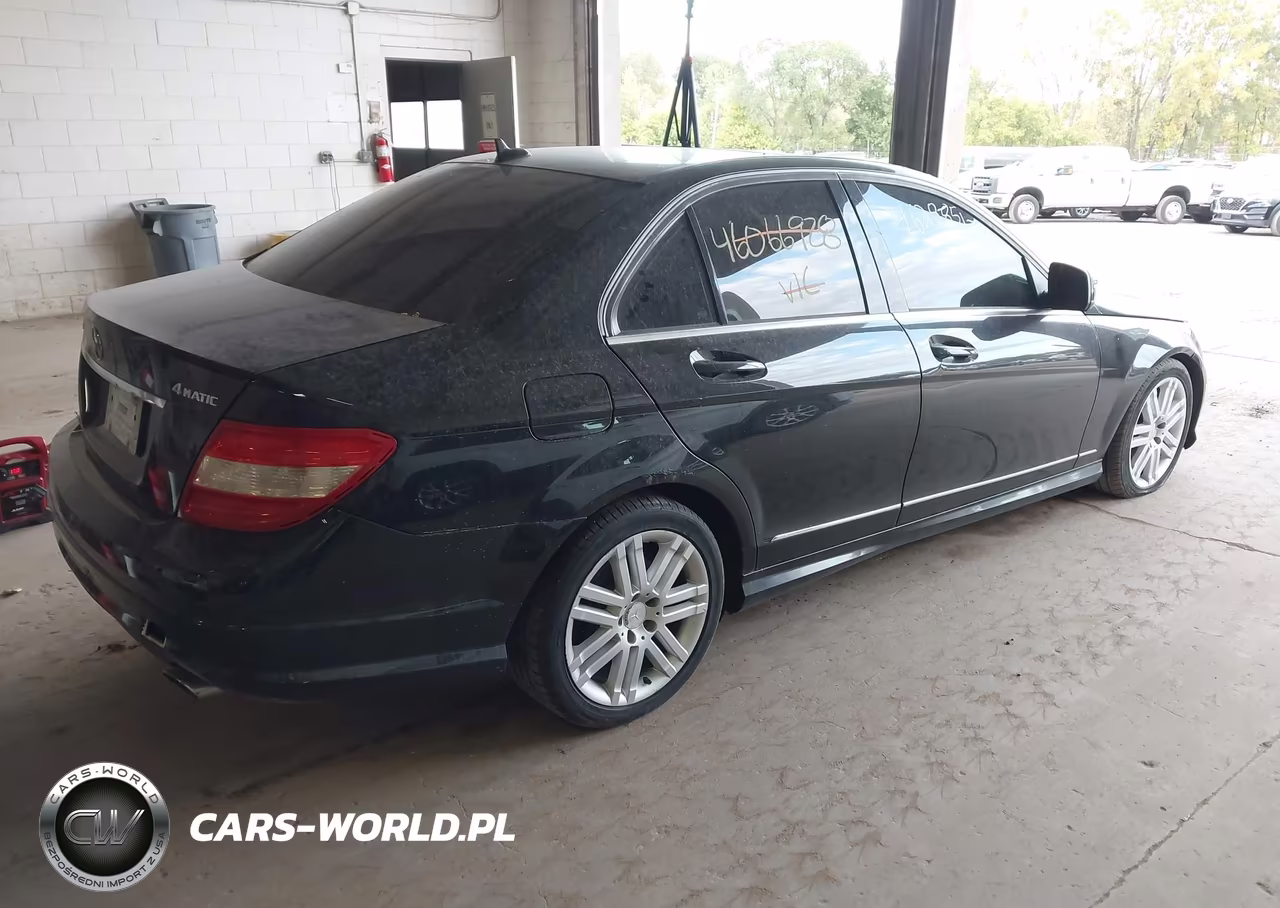 2009 Mercedes-Benz C 300 Luxury 4Matic-Sport 4Matic VIN:WDDGF81X19R077546 - 4