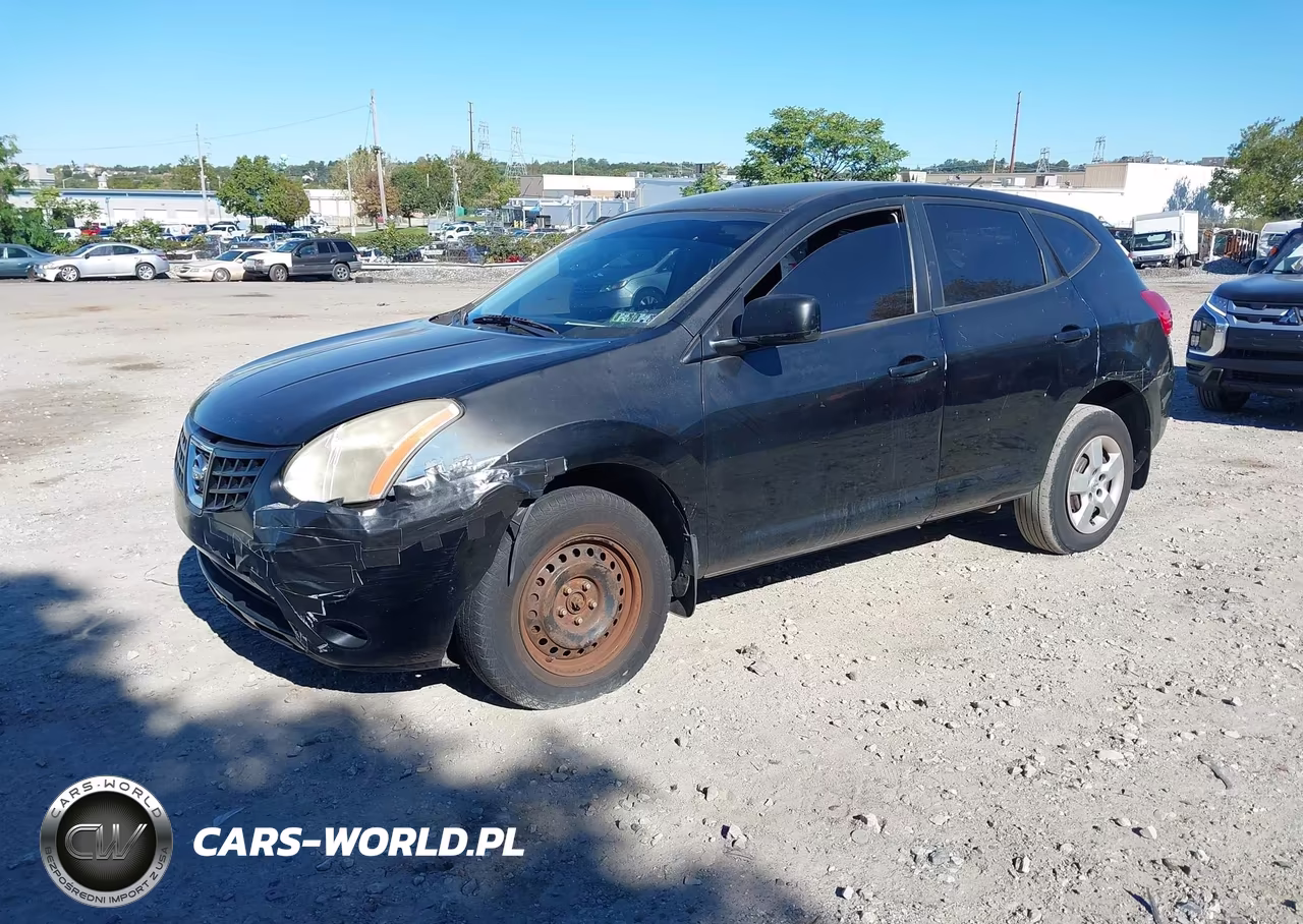 2008 Nissan Rogue S VIN:JN8AS58V78W142208 - 2