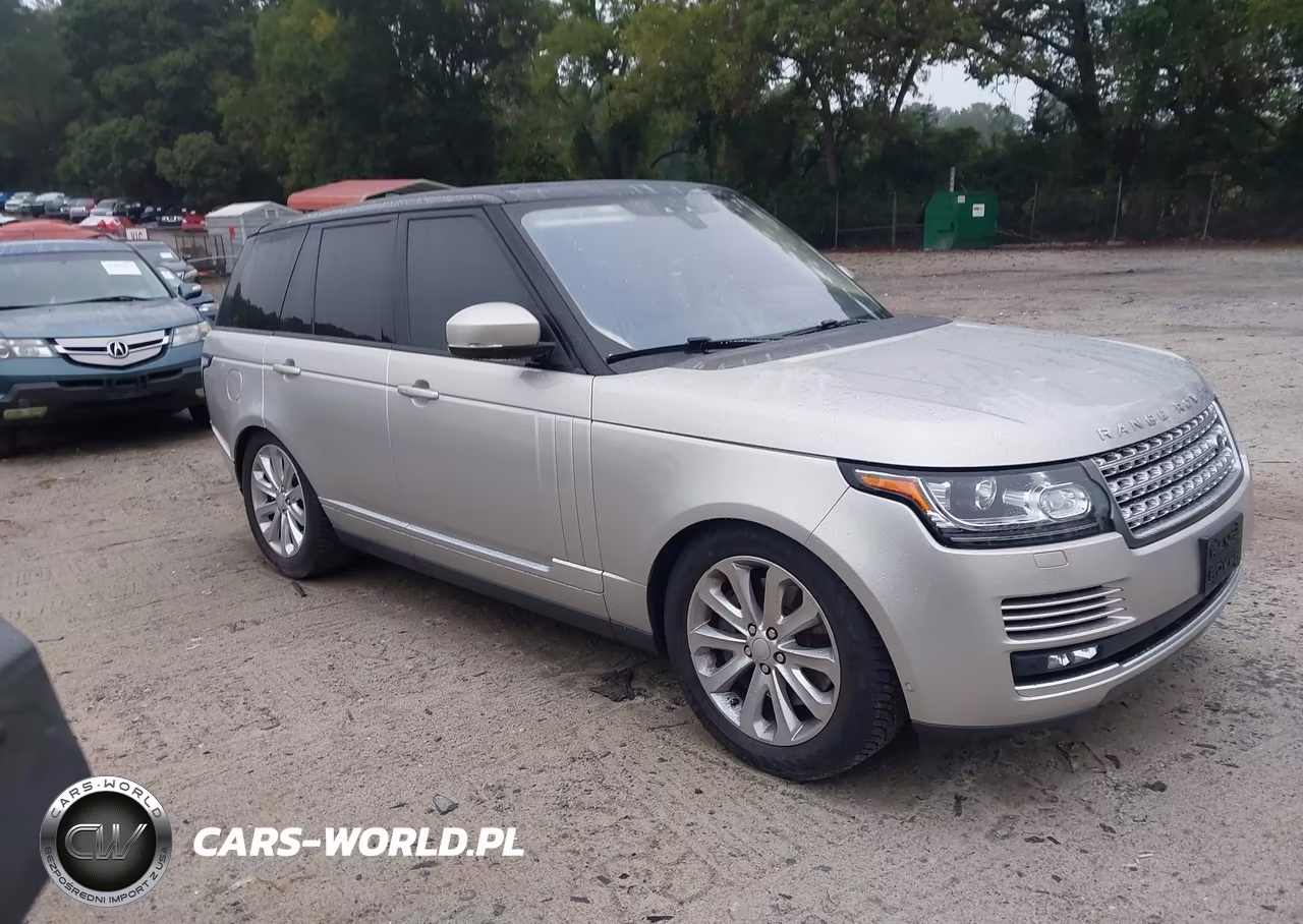 2017 Land Rover Range Rover 3.0L V6 Supercharged Hse