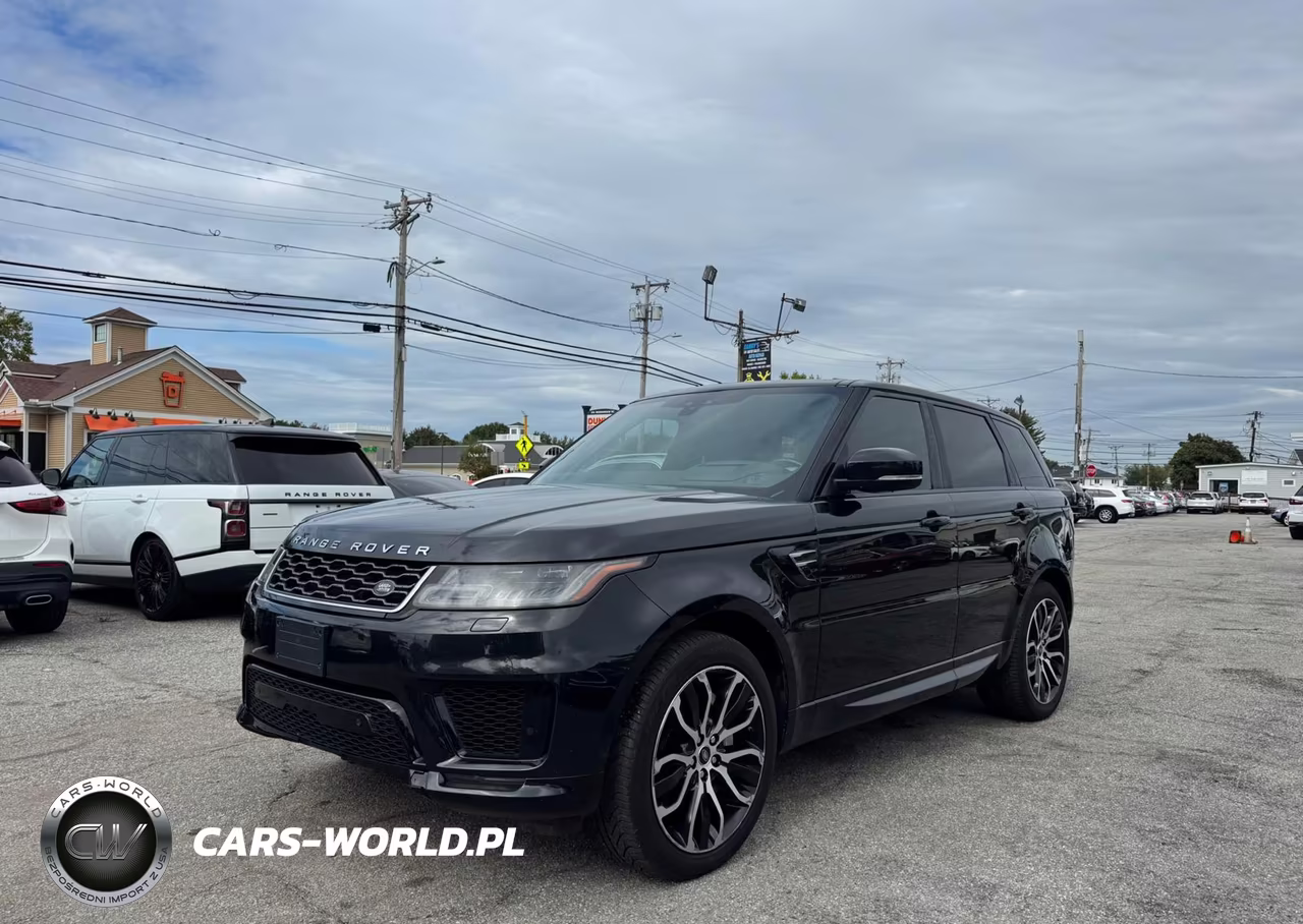 2020 Land Rover Range Rover Sport Hse VIN:SALWR2SU2LA883697 - 2