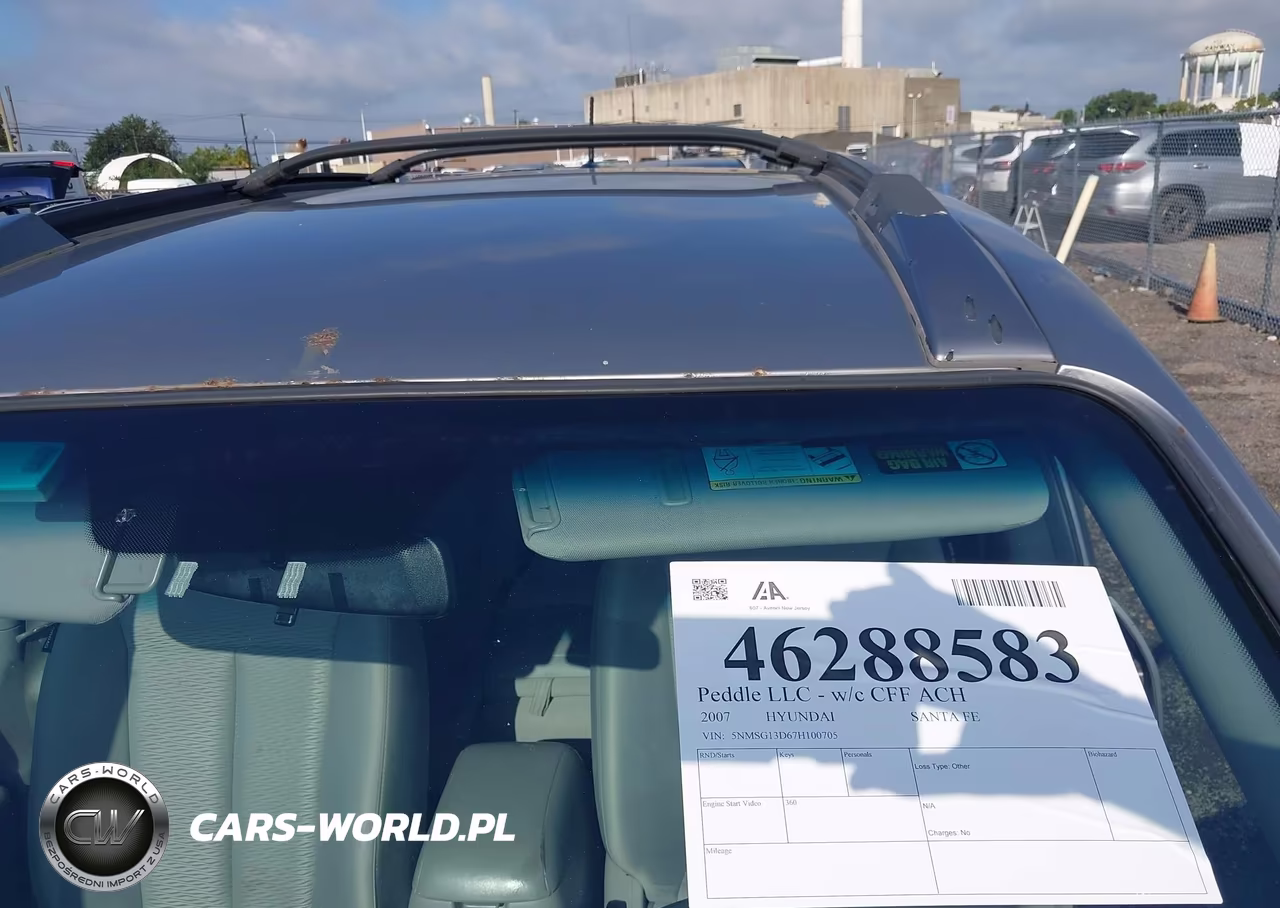 2007 Hyundai Santa Fe Gls VIN:5NMSG13D67H100705 - 12