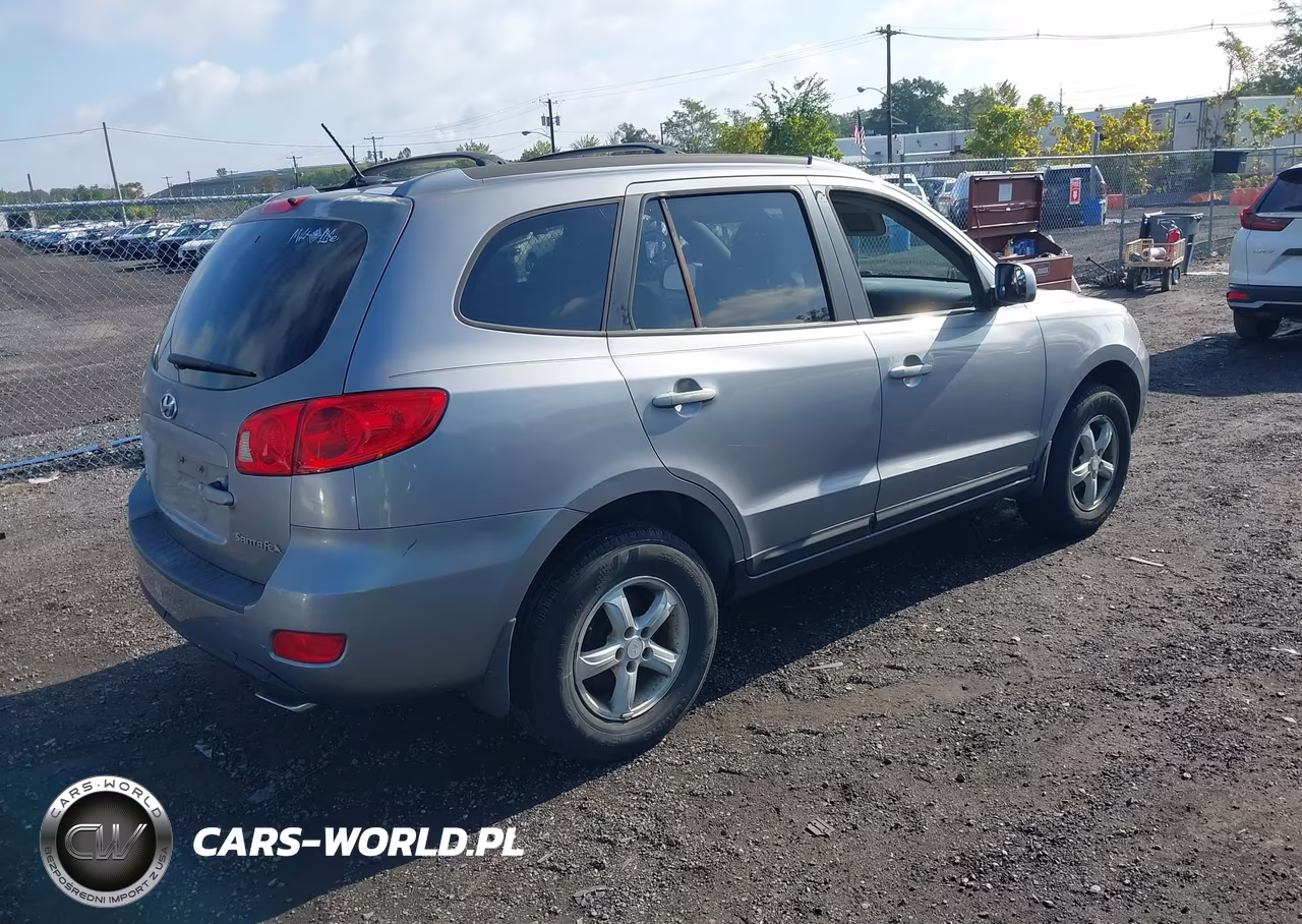 2007 Hyundai Santa Fe Gls VIN:5NMSG13D67H100705 - 4