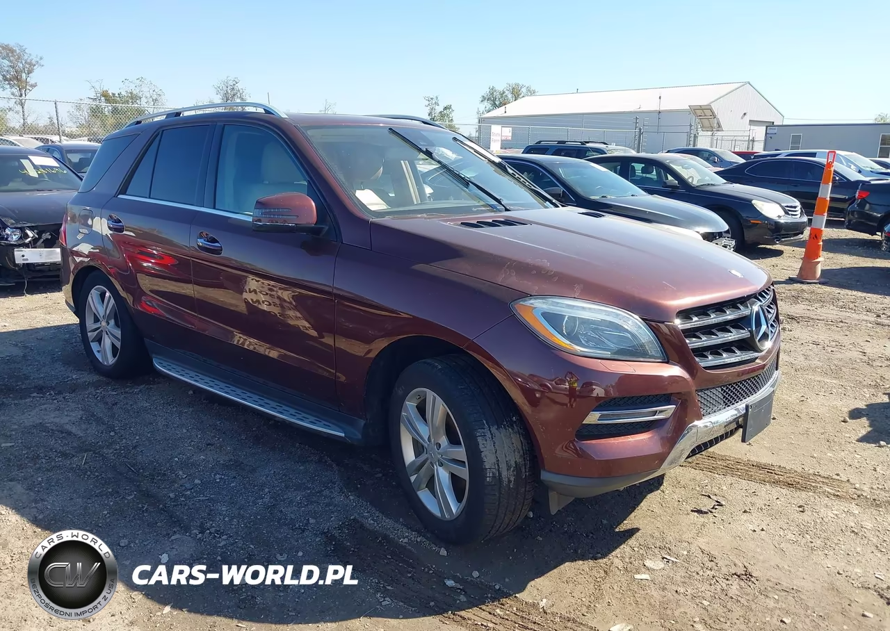2013 Mercedes-Benz Ml 350 4Matic VIN:4JGDA5HB9DA206009 - 1