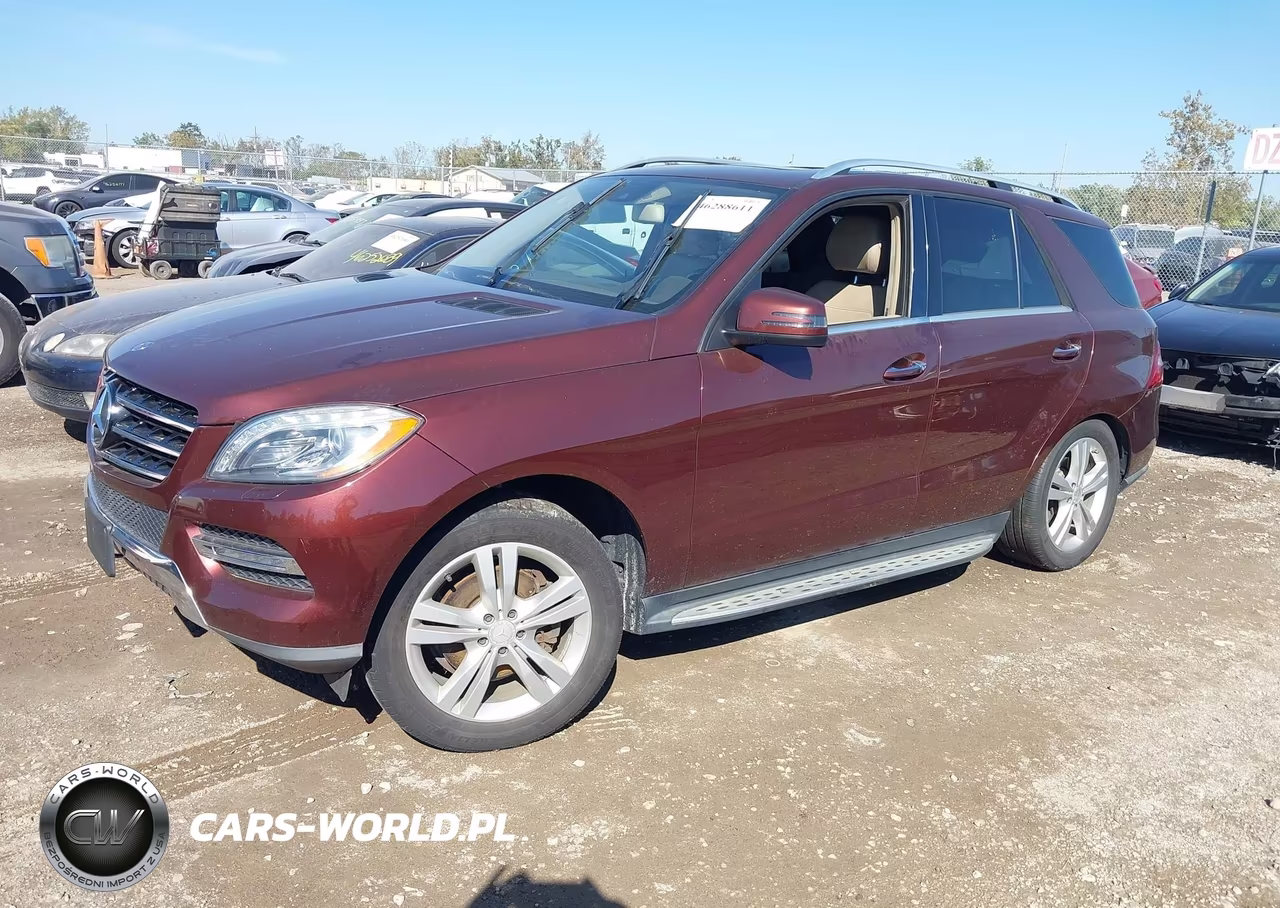 2013 Mercedes-Benz Ml 350 4Matic VIN:4JGDA5HB9DA206009 - 2