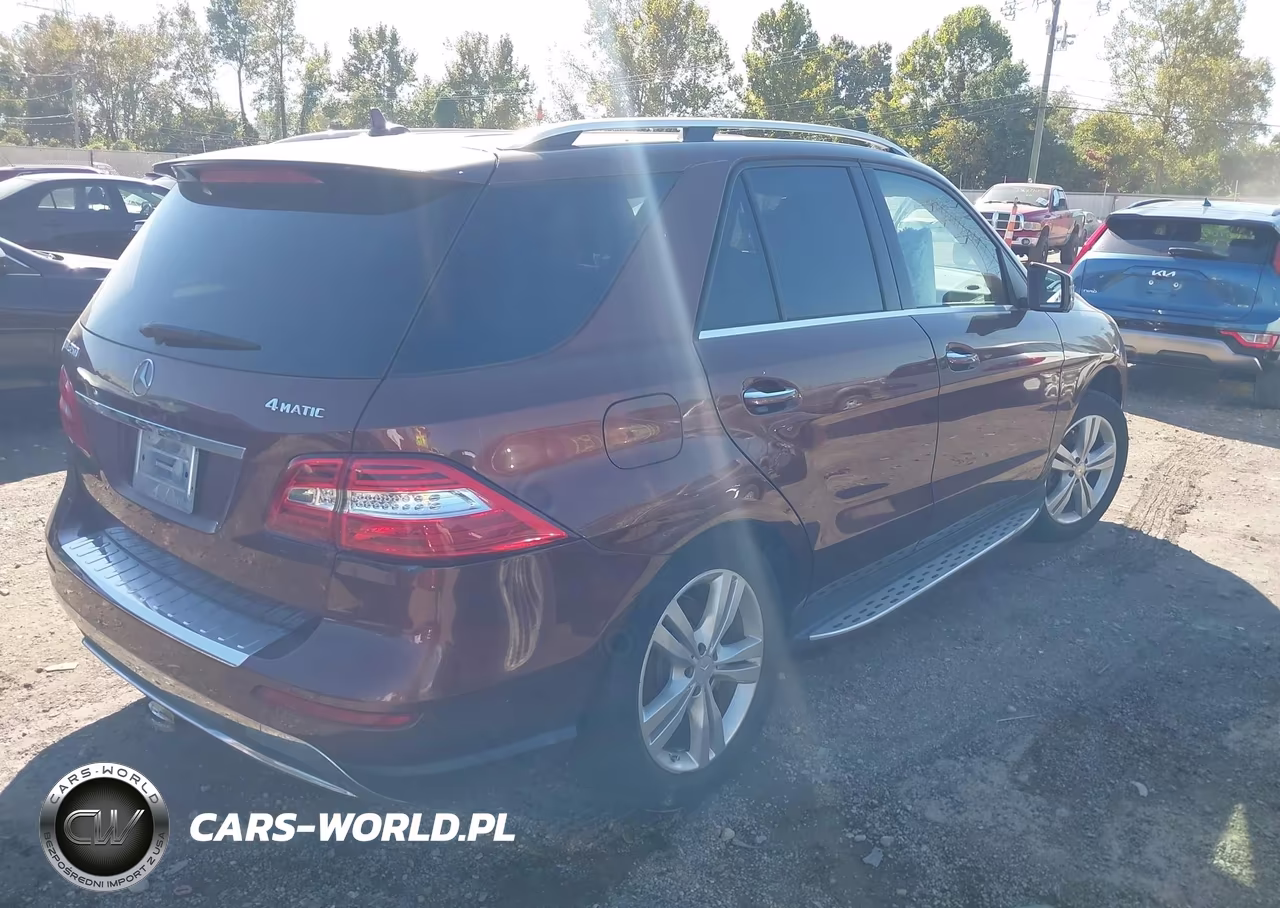2013 Mercedes-Benz Ml 350 4Matic VIN:4JGDA5HB9DA206009 - 4
