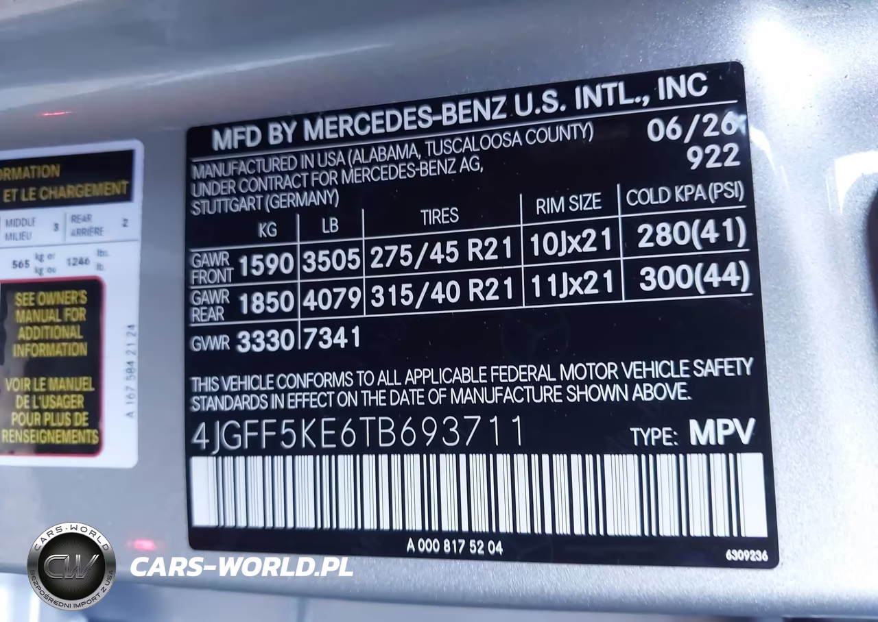 2026 Mercedes-Benz Gls 450 4Matic VIN:4JGFF5KE6TB693711 - 9