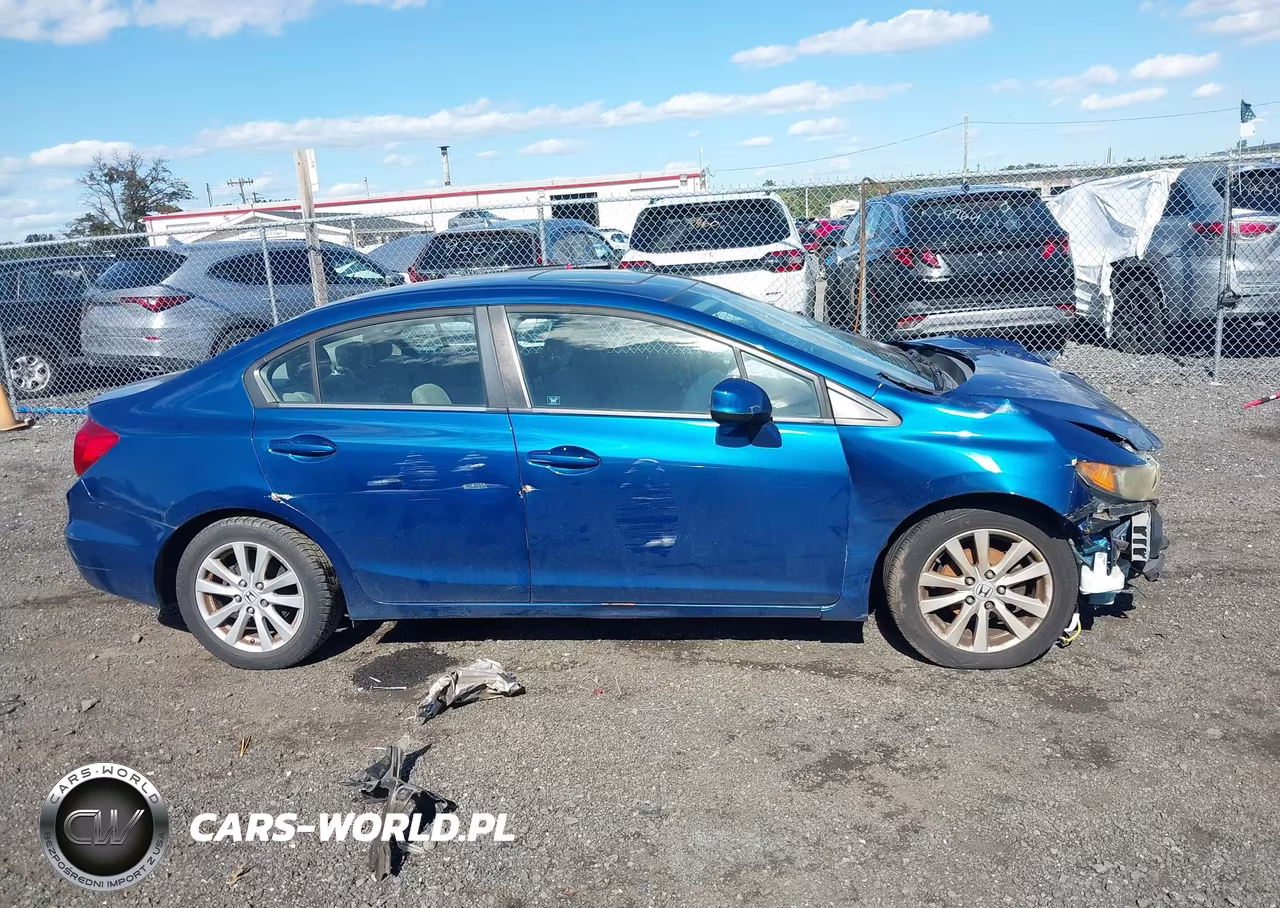 2012 Honda Civic Ex VIN:19XFB2F89CE325819 - 13