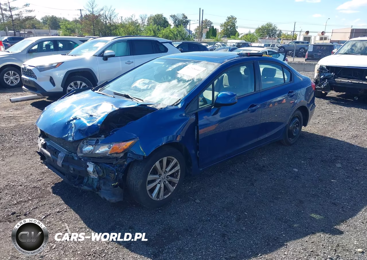 2012 Honda Civic Ex VIN:19XFB2F89CE325819 - 2