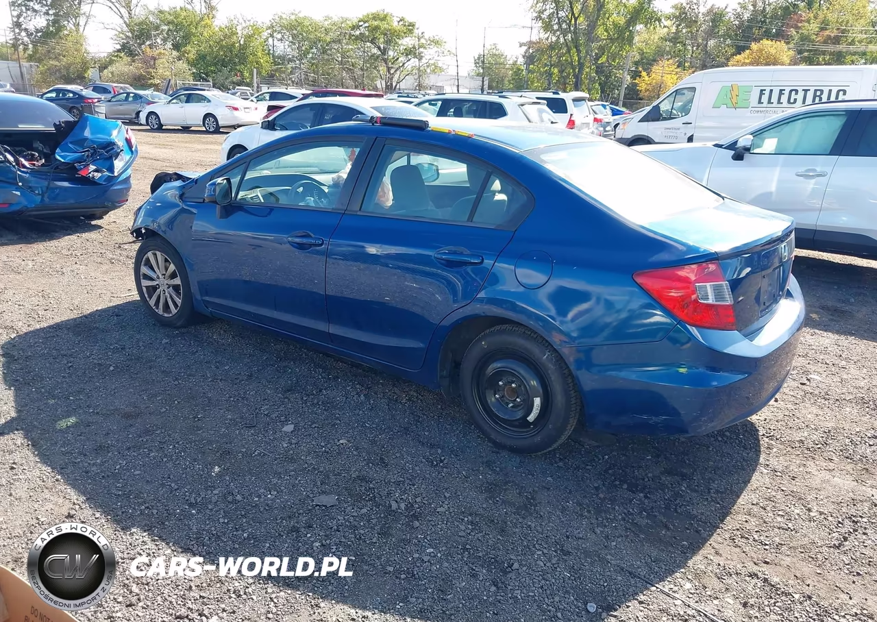 2012 Honda Civic Ex VIN:19XFB2F89CE325819 - 3