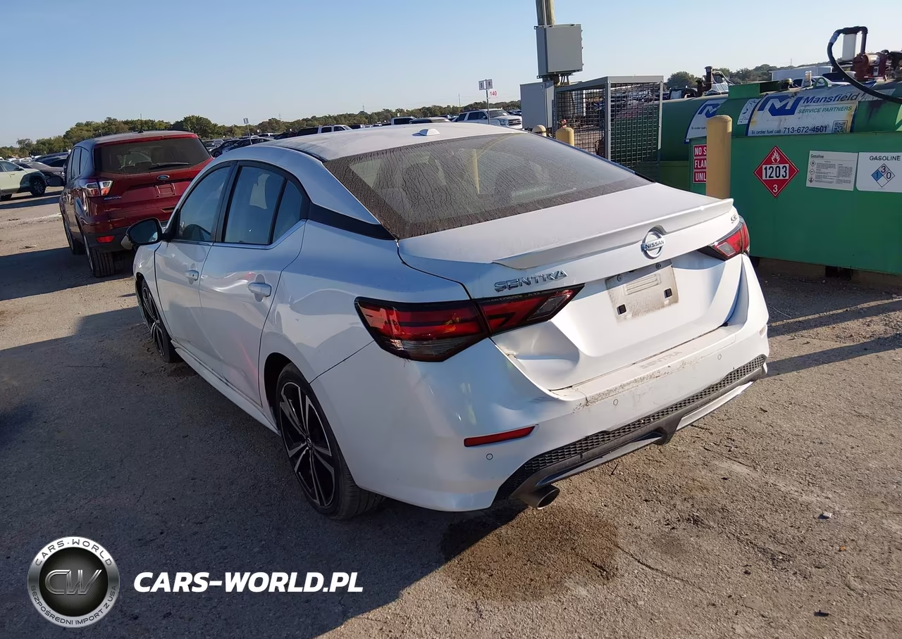 2021 Nissan Sentra Sr Xtronic Cvt VIN:3N1AB8DV0MY219753 - 3