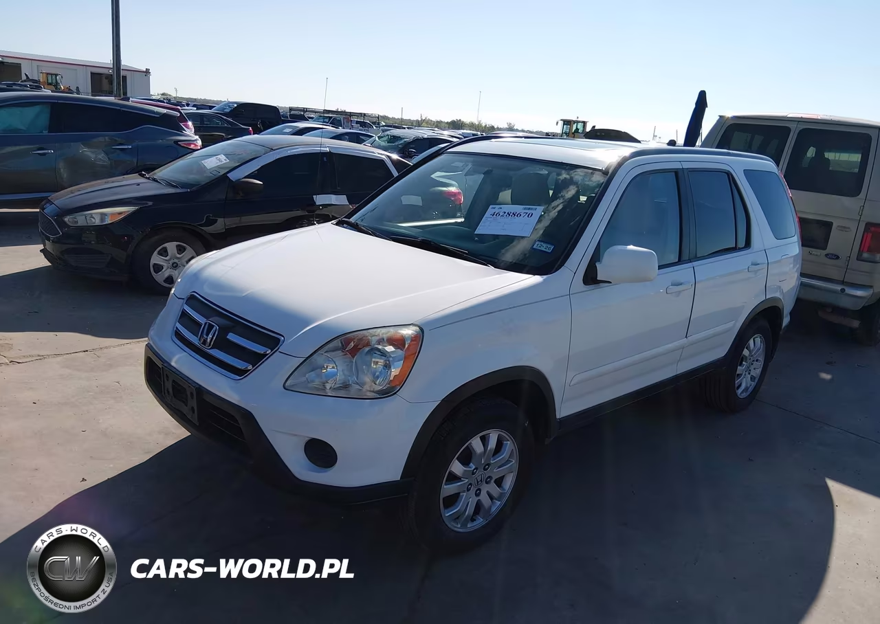 2006 Honda Cr-V Se VIN:JHLRD78996C018157 - 2