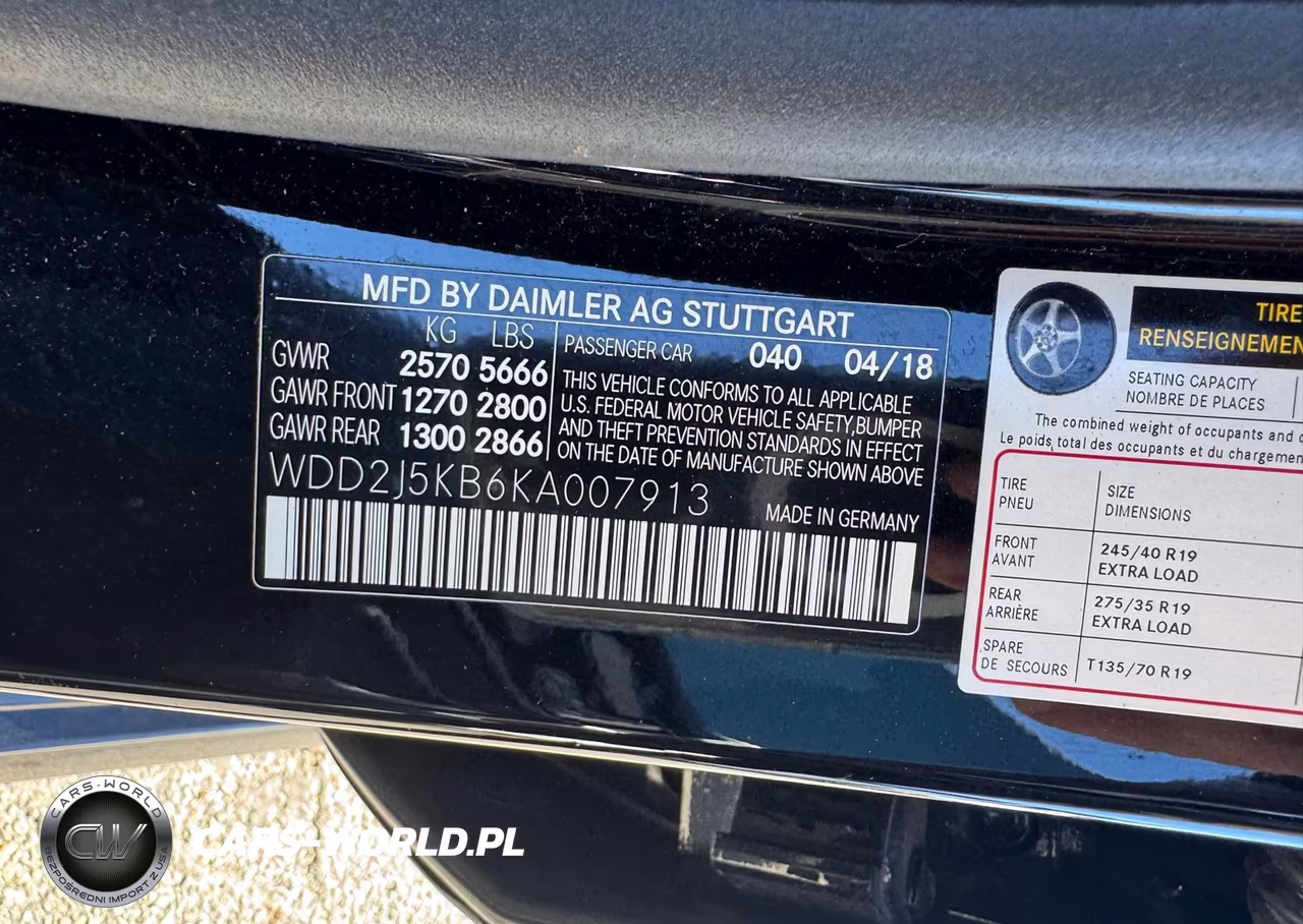2019 Mercedes-Benz Cls 450 4Matic VIN:WDD2J5KB6KA007913 - 9