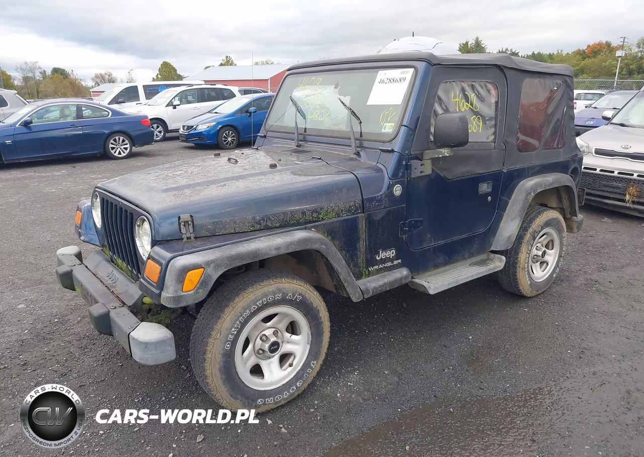 2005 Jeep Wrangler Se VIN:1J4FA29135P367658 - 2