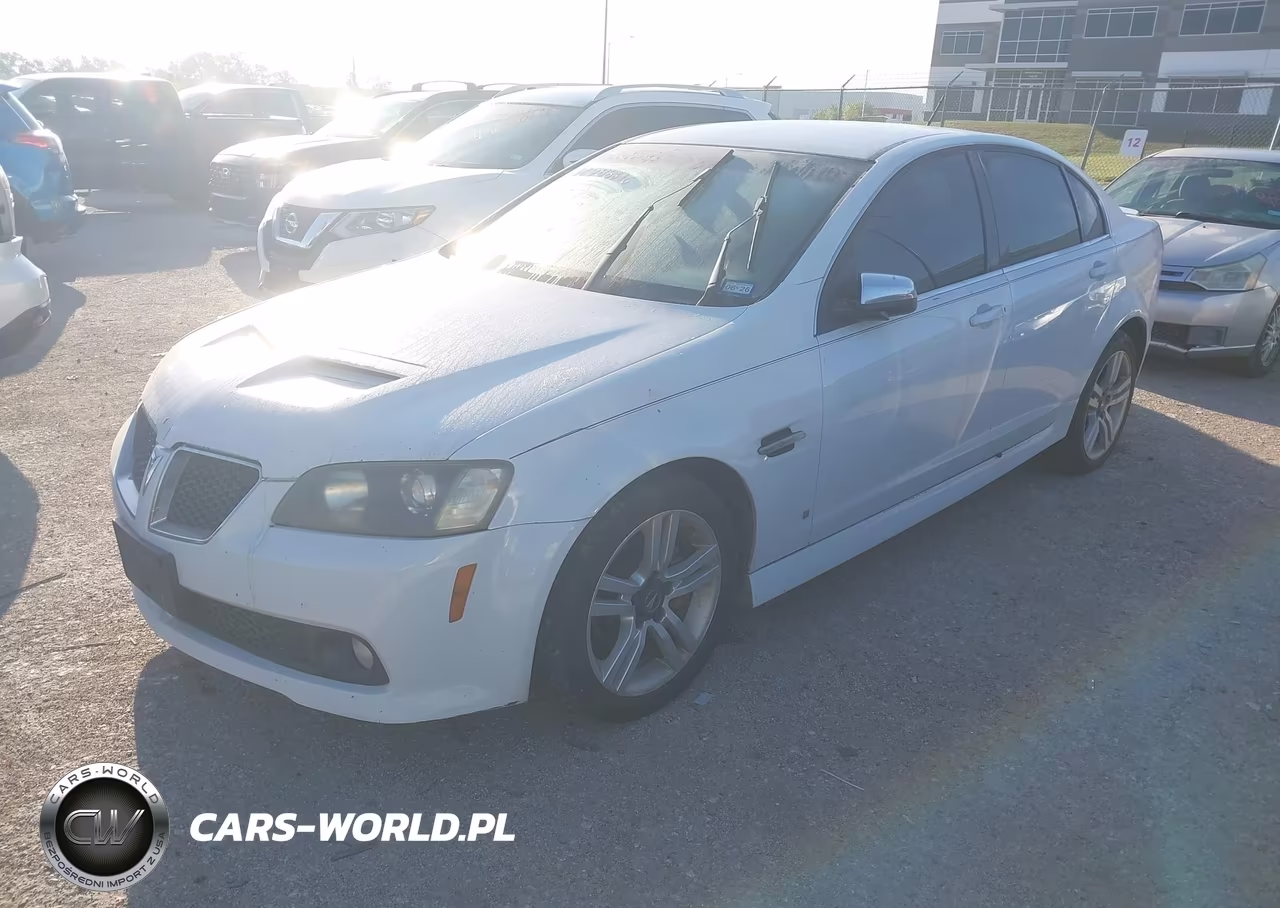 2008 Pontiac G8 VIN:6G2ER57758L132670 - 2