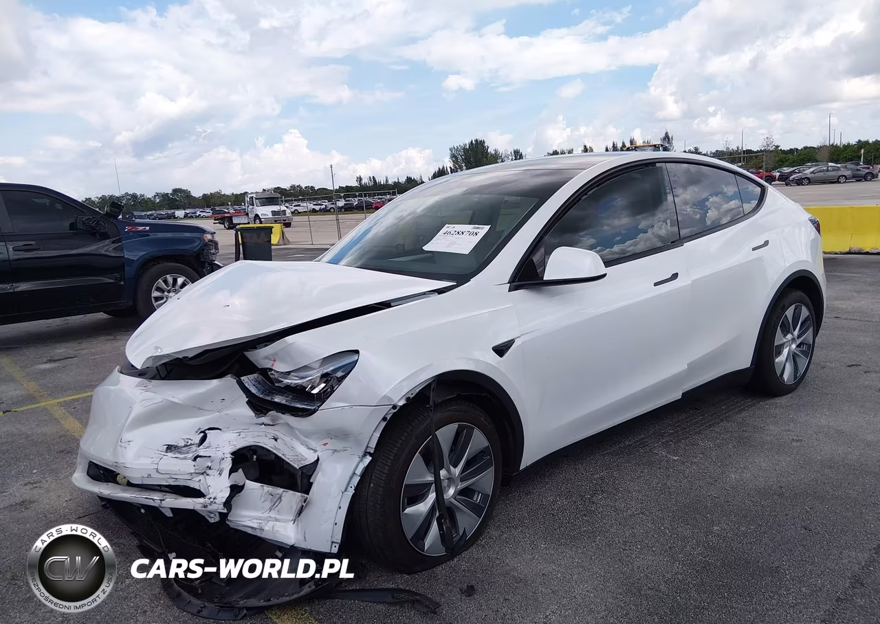 2023 Tesla Model Y Awd-Long Range Dual Motor All-Wheel Drive VIN:7SAYGDEE0PA161437 - 2