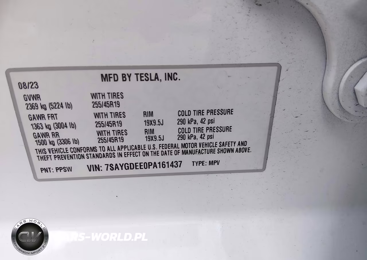2023 Tesla Model Y Awd-Long Range Dual Motor All-Wheel Drive VIN:7SAYGDEE0PA161437 - 9