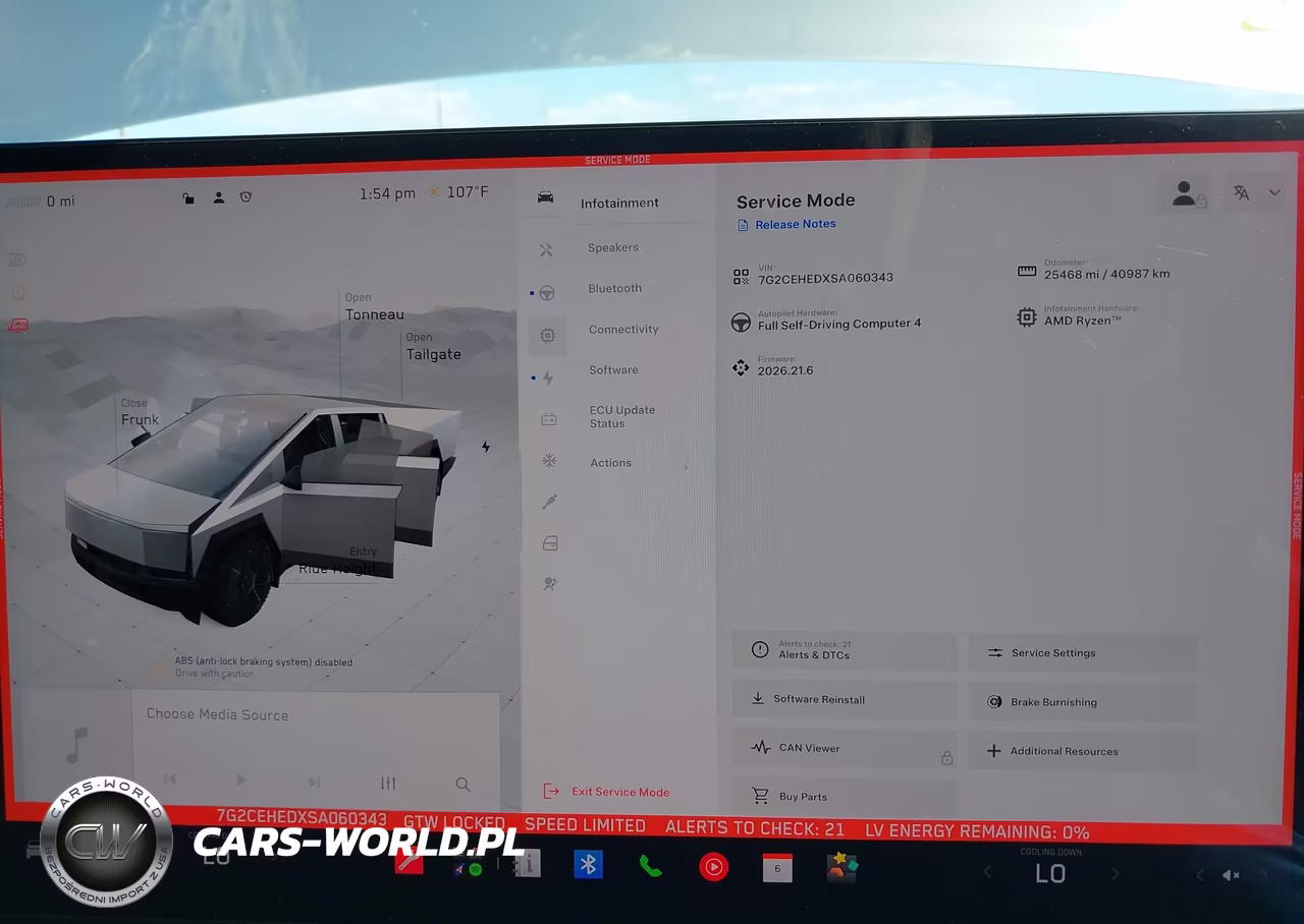 2025 Tesla Cybertruck All-Wheel Drive VIN:7G2CEHEDXSA060343 - 17