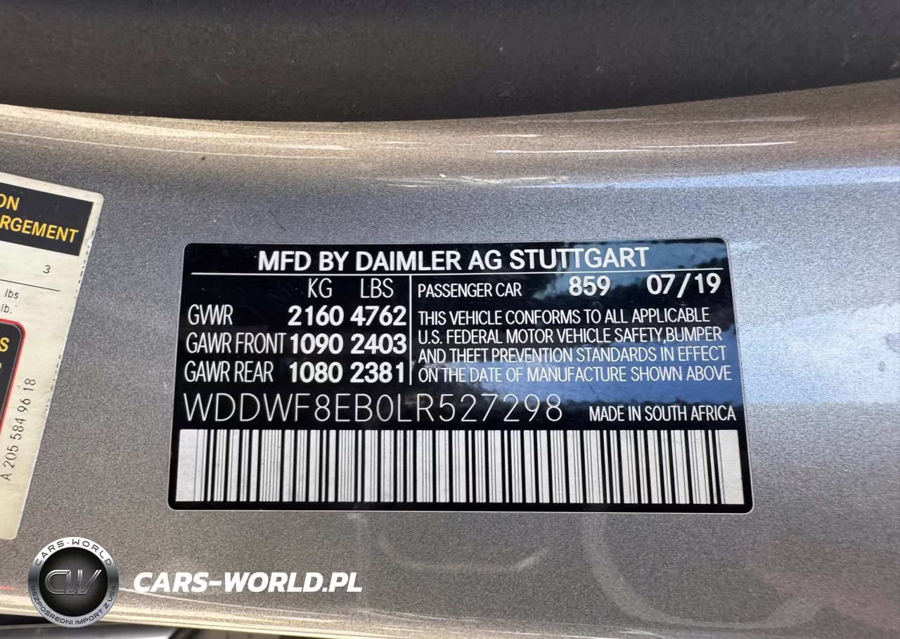 2020 Mercedes-Benz C 300 4Matic VIN:WDDWF8EB0LR527298 - 9