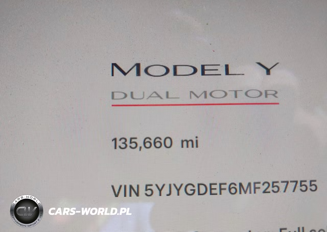 2021 Tesla Model Y Performance Dual Motor All-Wheel Drive VIN:5YJYGDEF6MF257755 - 14