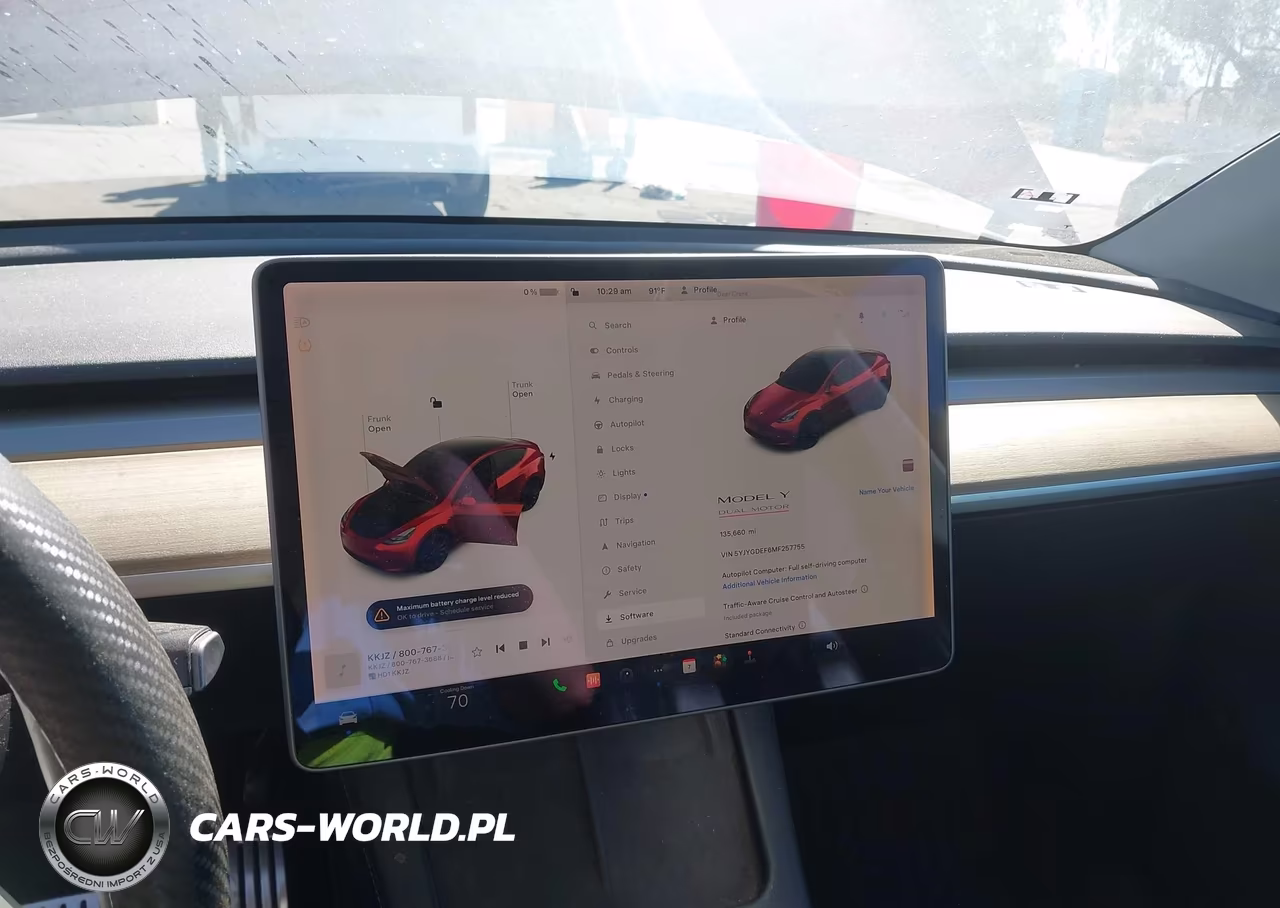 2021 Tesla Model Y Performance Dual Motor All-Wheel Drive VIN:5YJYGDEF6MF257755 - 17