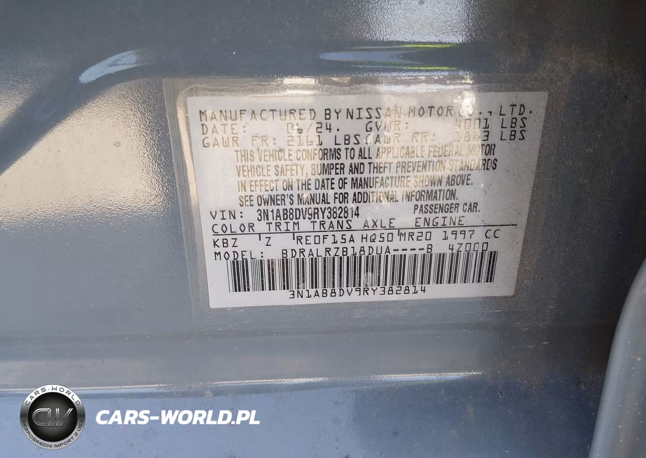2024 Nissan Sentra Sr Xtronic Cvt VIN:3N1AB8DV9RY382814 - 9