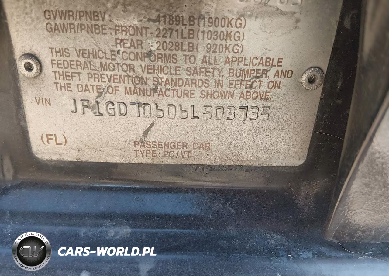2006 Subaru Impreza Wrx Sti VIN:JF1GD70606L503735 - 9