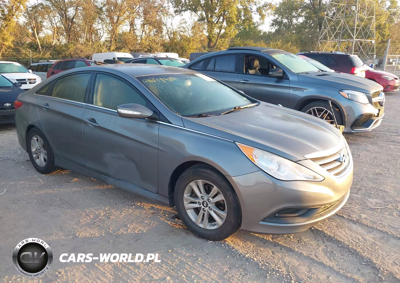 2014 Hyundai Sonata Gls VIN:5NPEB4AC6EH931161 - 1