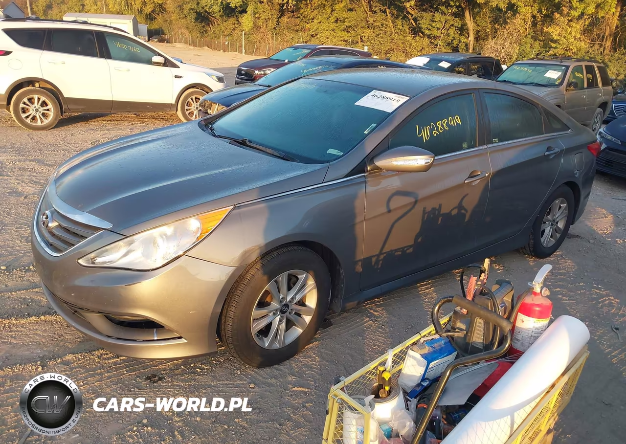 2014 Hyundai Sonata Gls VIN:5NPEB4AC6EH931161 - 2