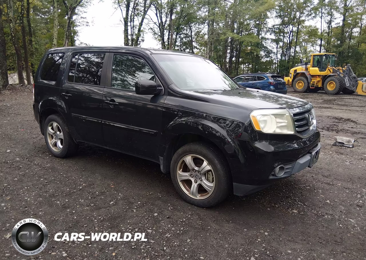 2012 Honda Pilot Ex-L VIN:5FNYF3H66CB005043 - 1