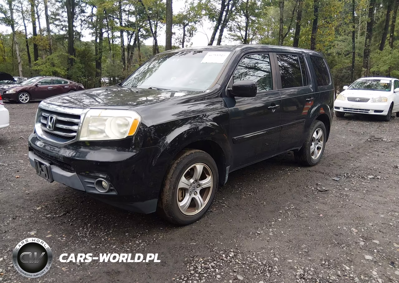 2012 Honda Pilot Ex-L VIN:5FNYF3H66CB005043 - 2