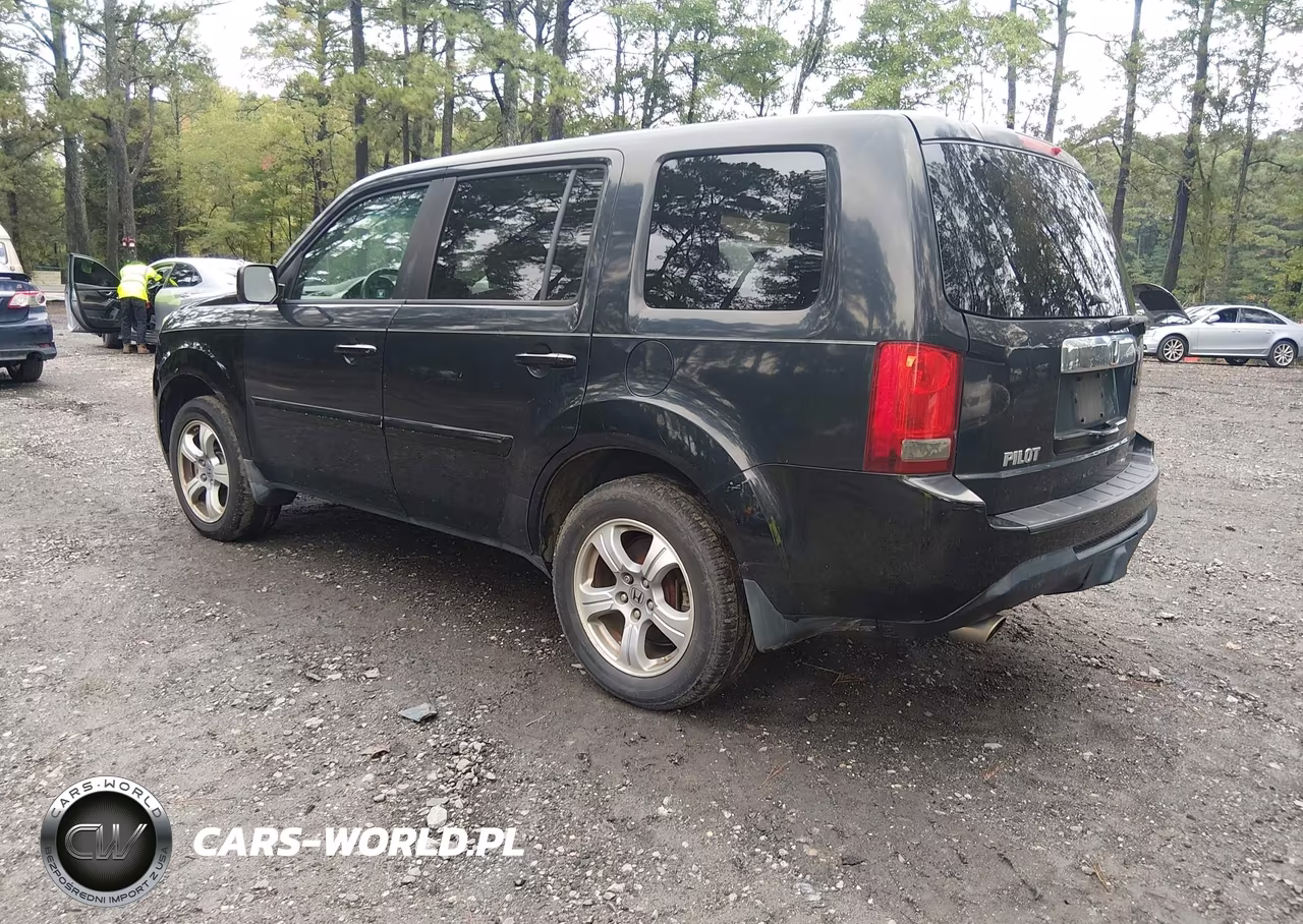 2012 Honda Pilot Ex-L VIN:5FNYF3H66CB005043 - 3