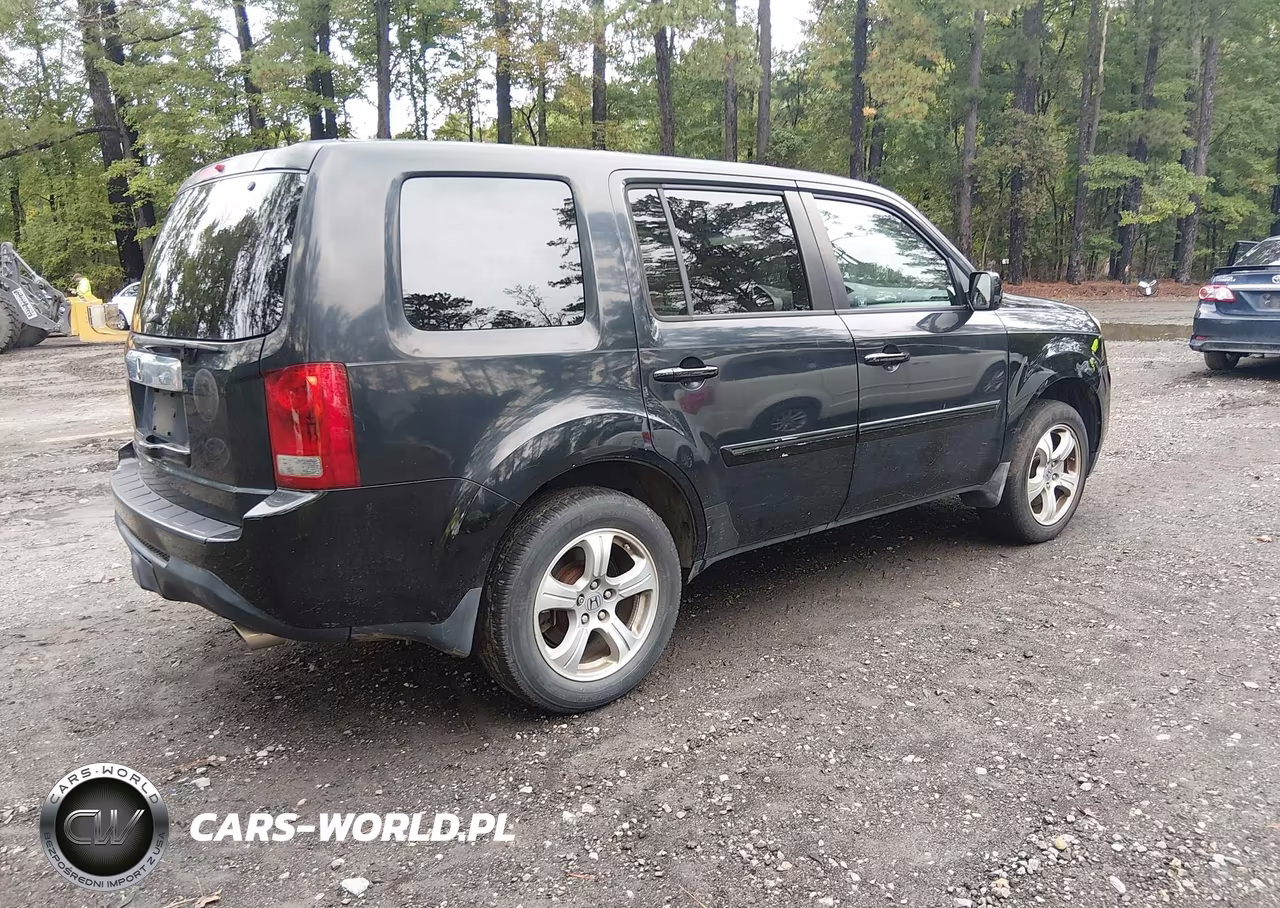 2012 Honda Pilot Ex-L VIN:5FNYF3H66CB005043 - 4