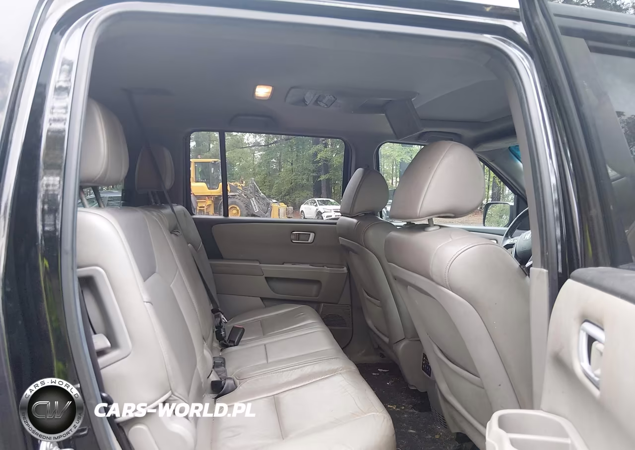 2012 Honda Pilot Ex-L VIN:5FNYF3H66CB005043 - 8