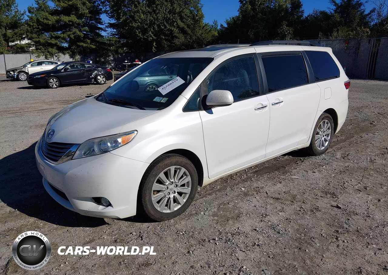 2015 Toyota Sienna Xle 7 Passenger VIN:5TDDK3DC9FS109936 - 2