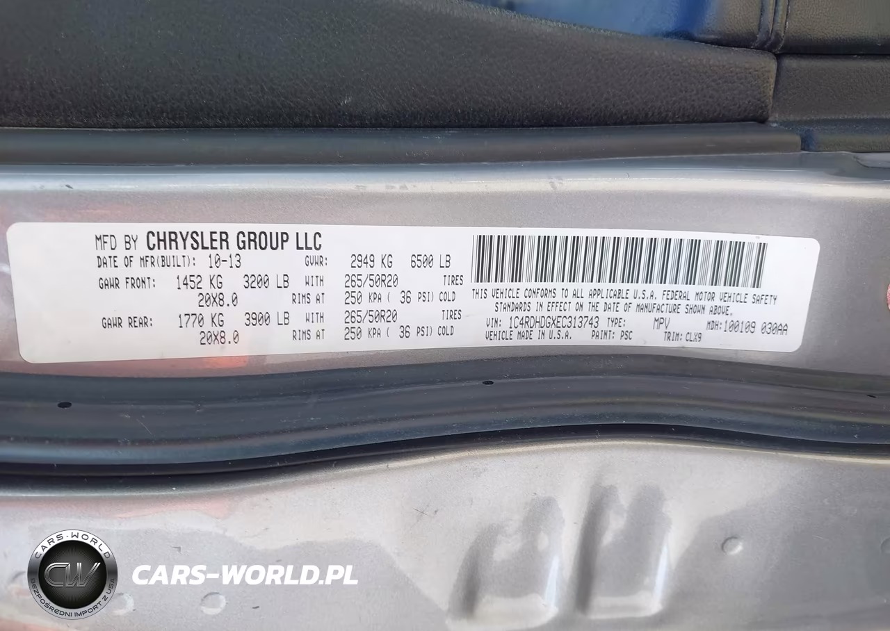 2014 Dodge Durango Limited VIN:1C4RDHDGXEC313743 - 9
