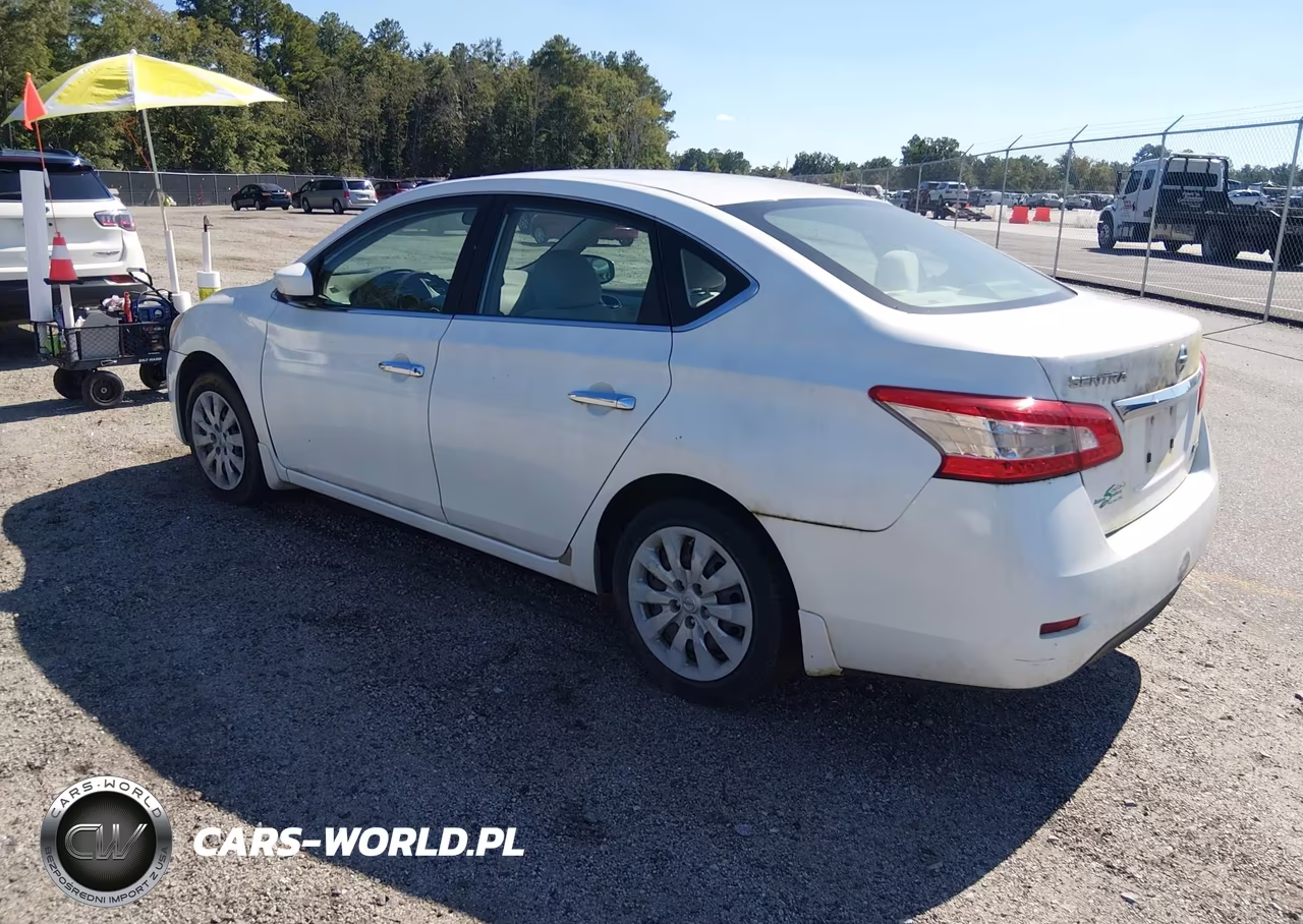 2013 Nissan Sentra Sv VIN:3N1AB7AP5DL705830 - 3