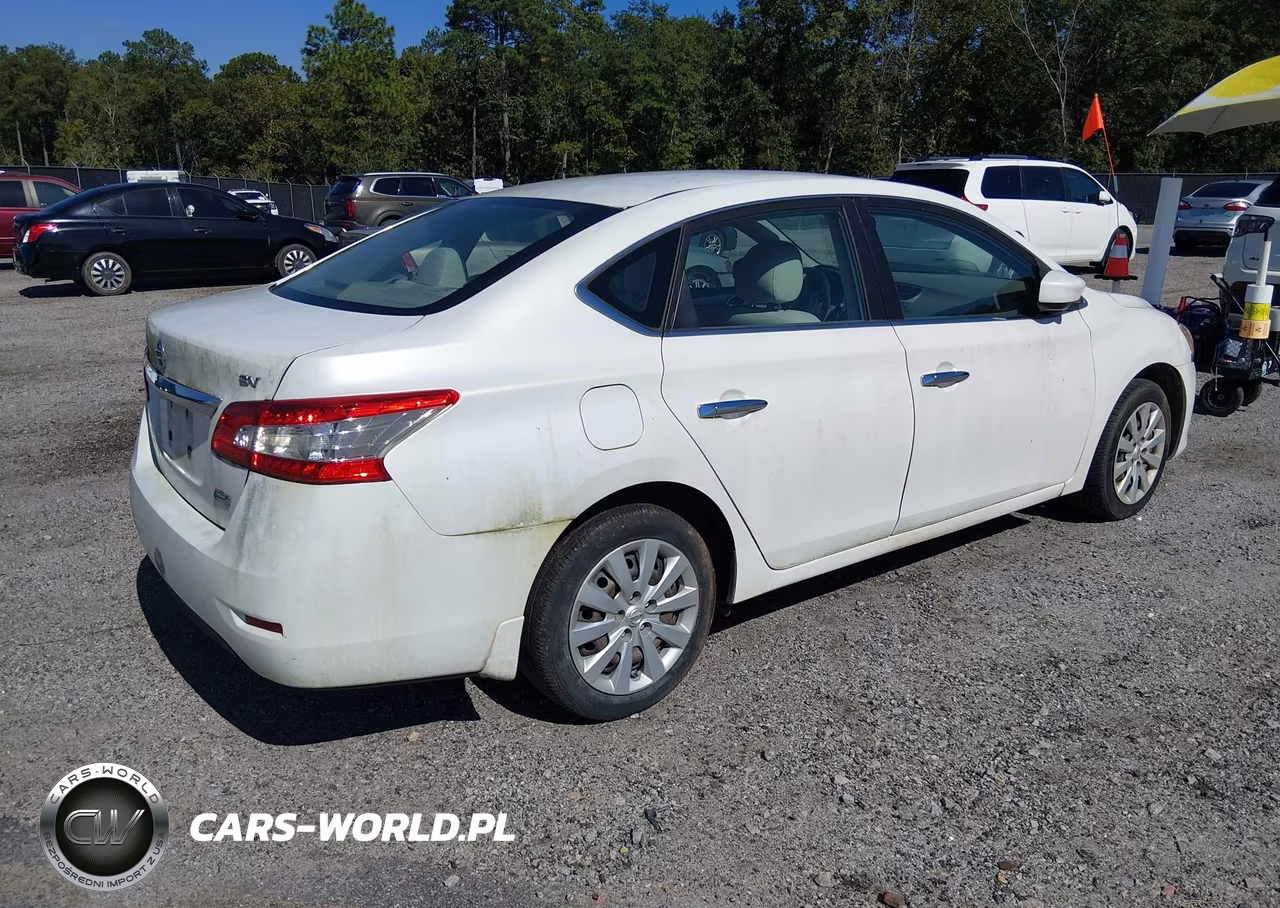 2013 Nissan Sentra Sv VIN:3N1AB7AP5DL705830 - 4