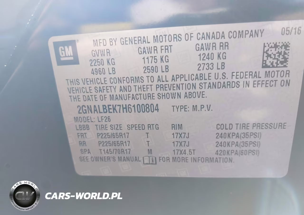 2017 Chevrolet Equinox Ls VIN:2GNALBEK7H6100804 - 9