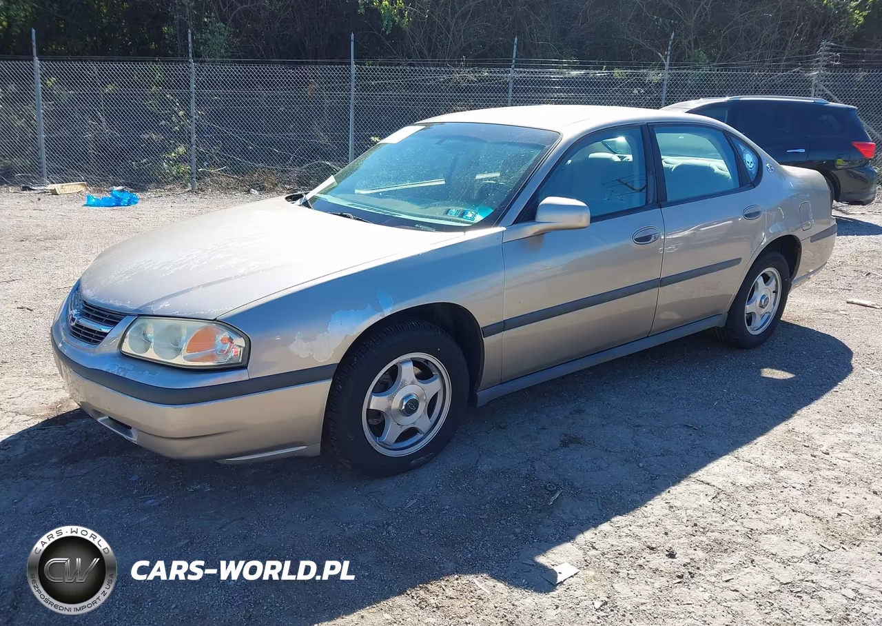 2003 Chevrolet Impala VIN:2G1WF52E639306606 - 2
