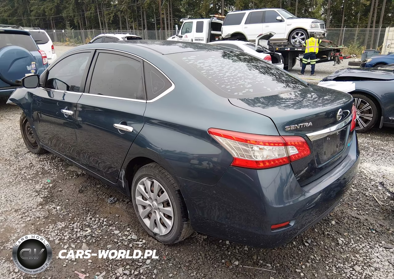 2014 Nissan Sentra Sv VIN:3N1AB7AP2EY304174 - 3
