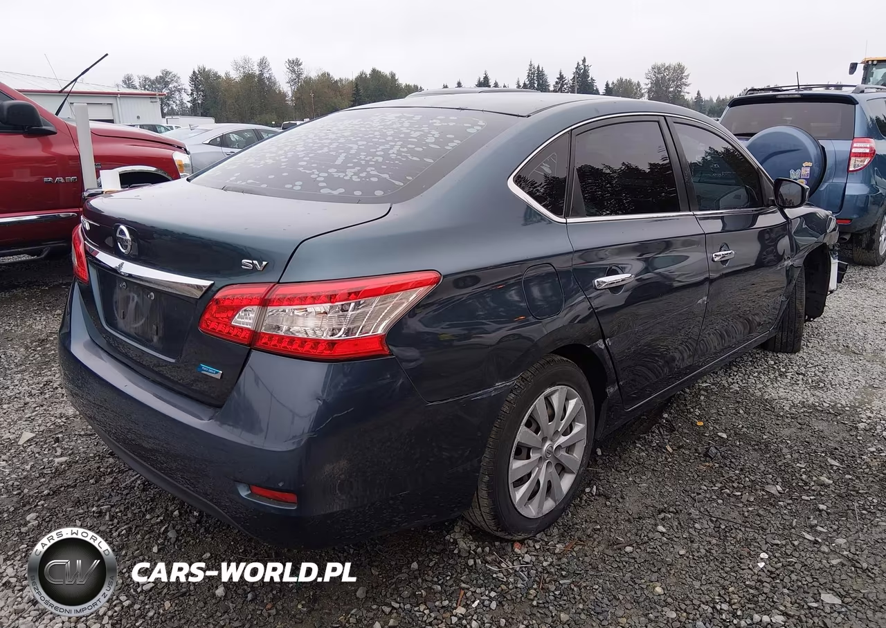 2014 Nissan Sentra Sv VIN:3N1AB7AP2EY304174 - 4