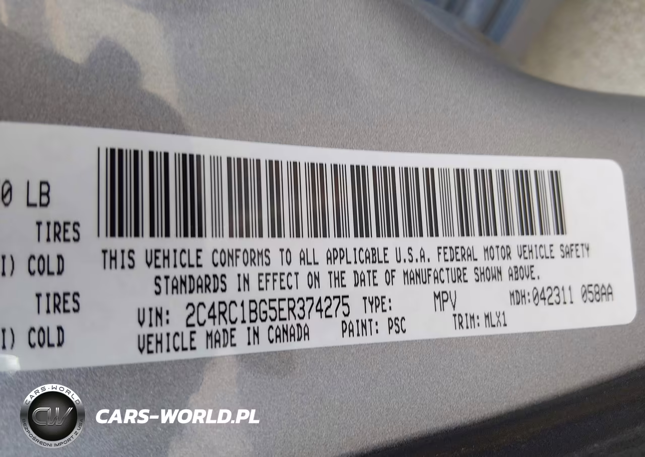 2014 Chrysler Town & Country Touring VIN:2C4RC1BG5ER374275 - 9