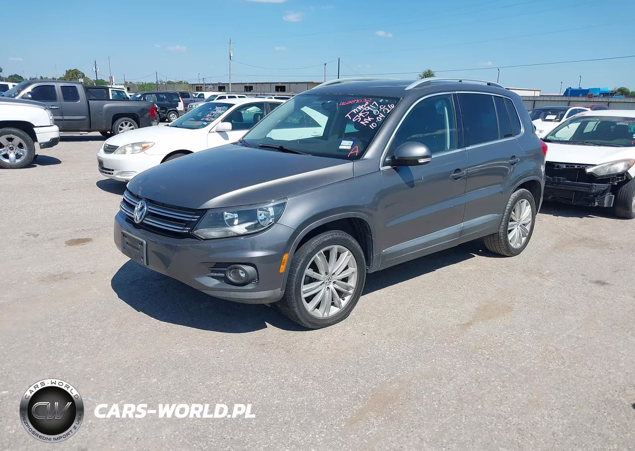2013 Volkswagen Tiguan Se VIN:WVGAV7AX2DW545917 - 2