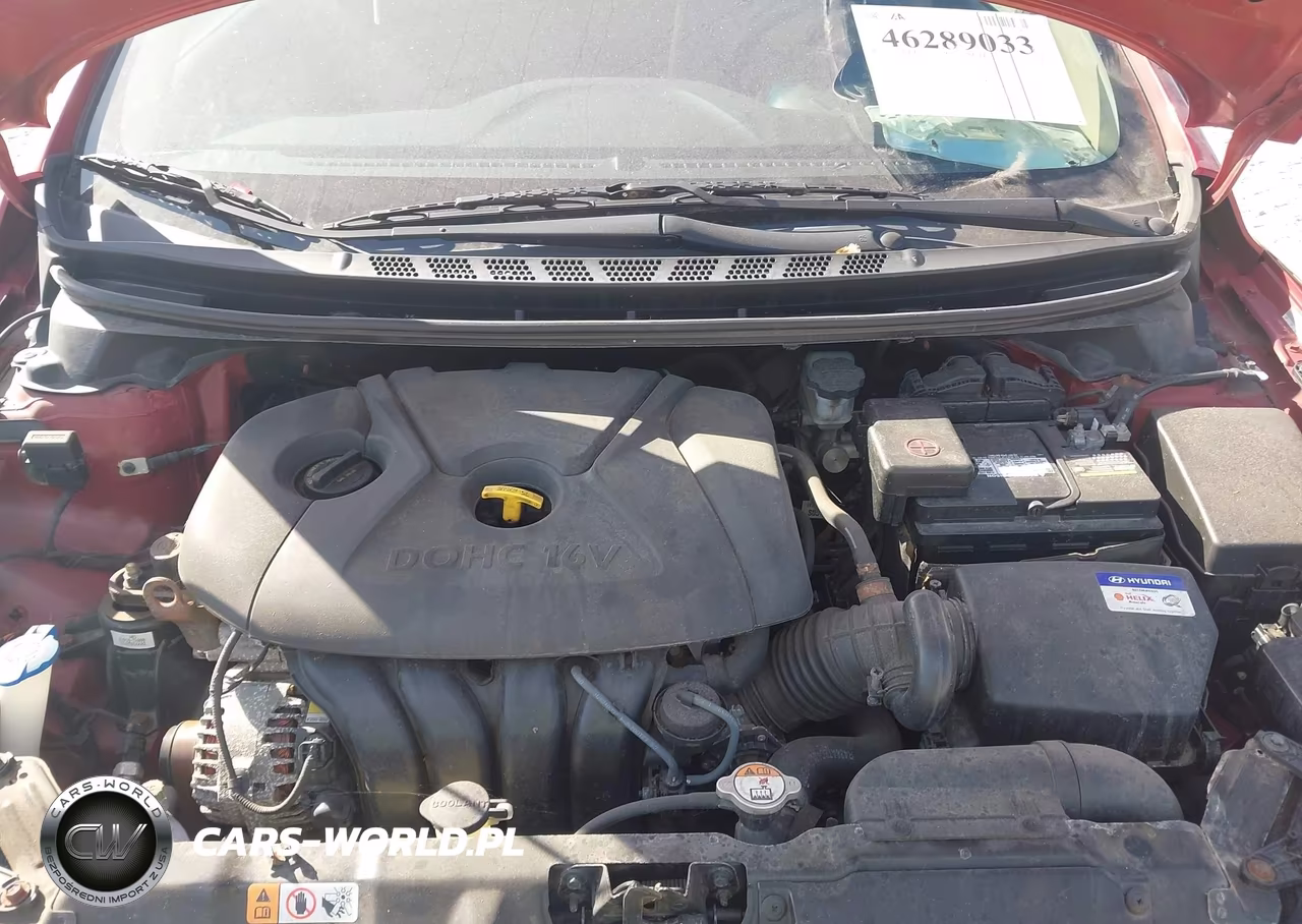 2013 Hyundai Elantra Gls VIN:KMHDH4AE8DU684804 - 10