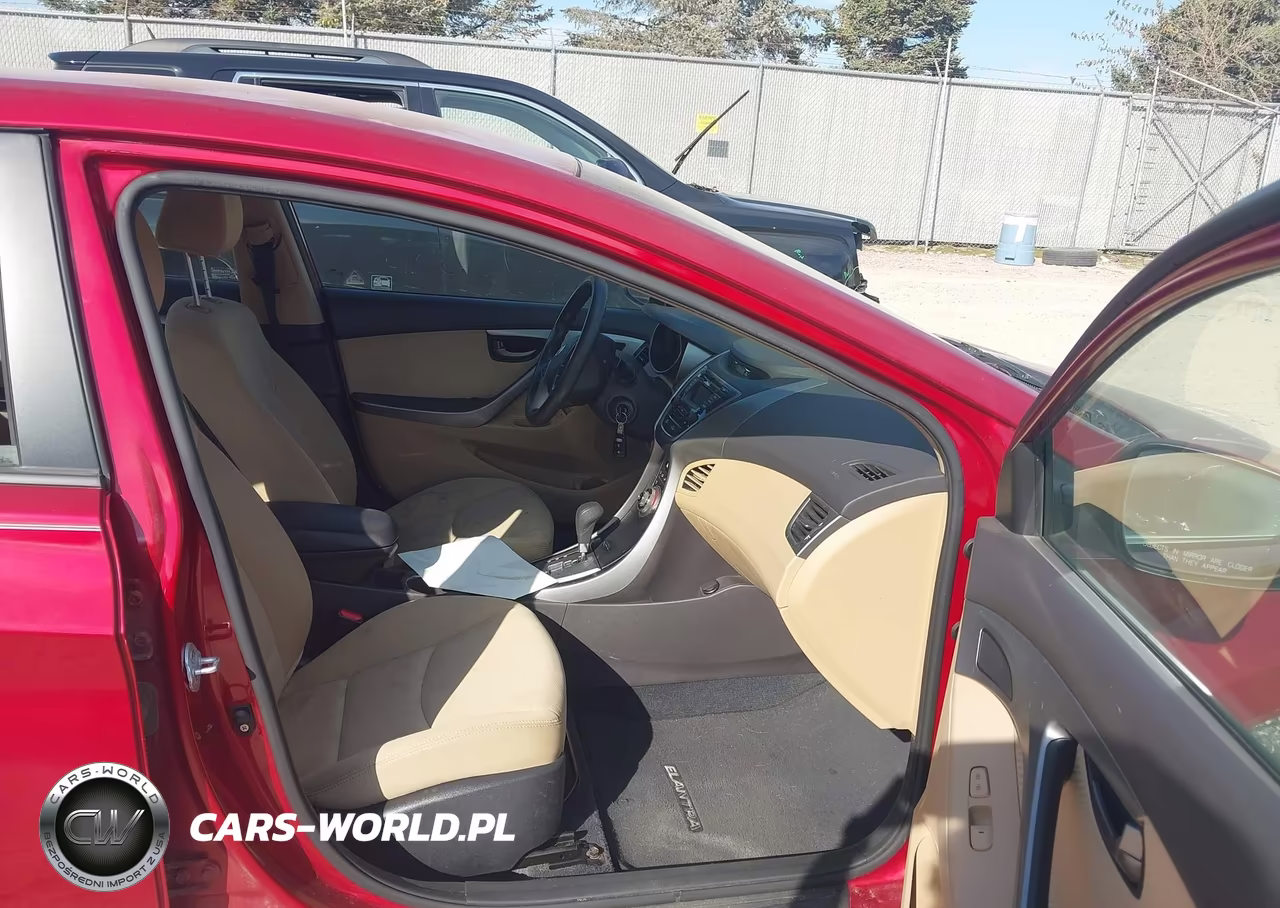 2013 Hyundai Elantra Gls VIN:KMHDH4AE8DU684804 - 5