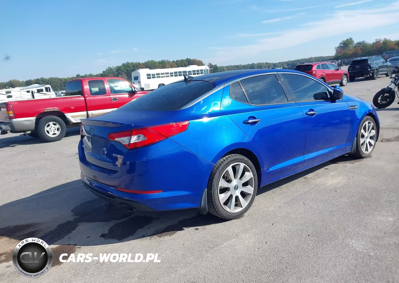 2012 Kia Optima Sx VIN:5XXGR4A63CG054734 - 4