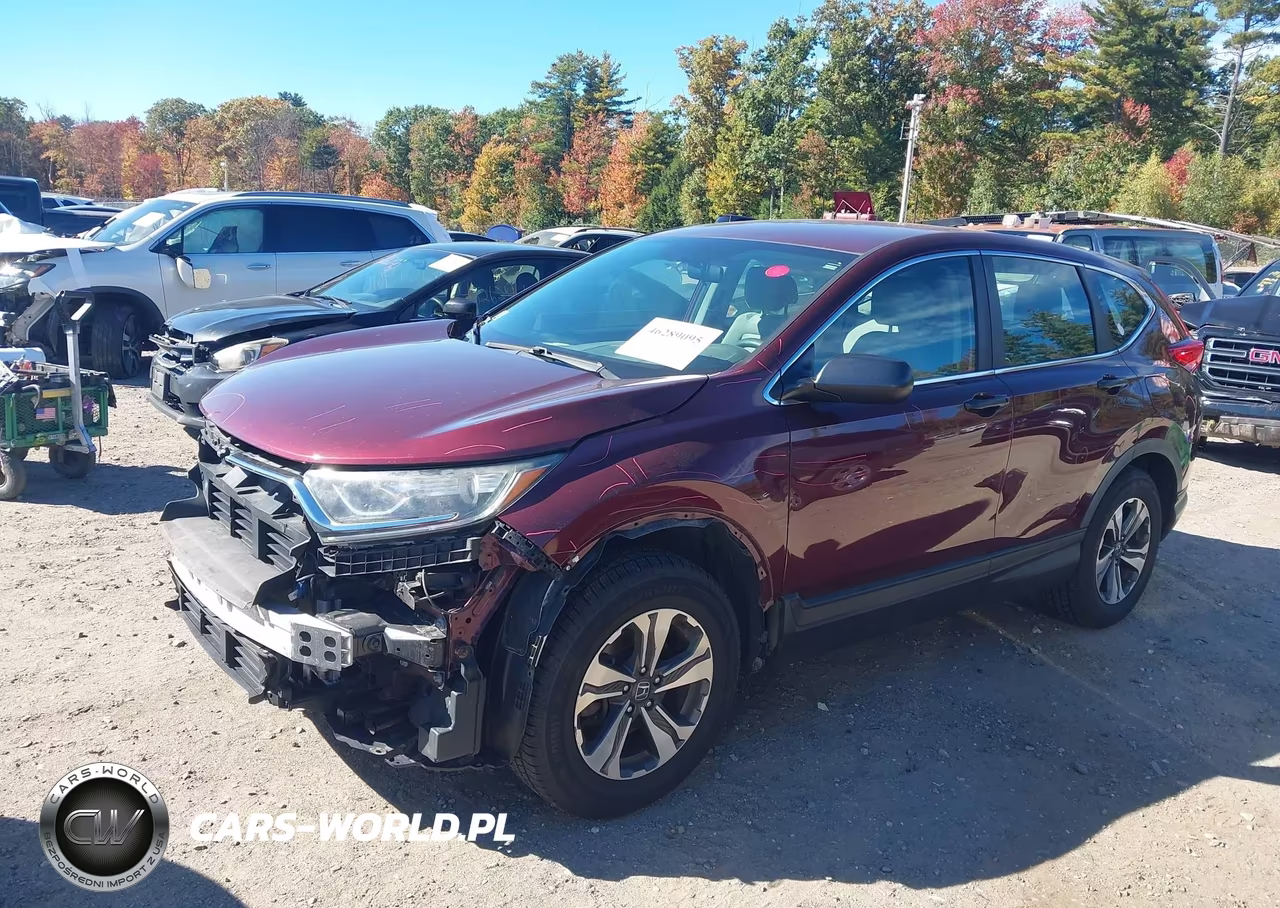 2017 Honda Cr-V Lx VIN:5J6RW6H34HL003267 - 2