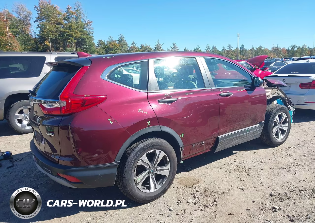 2017 Honda Cr-V Lx VIN:5J6RW6H34HL003267 - 4