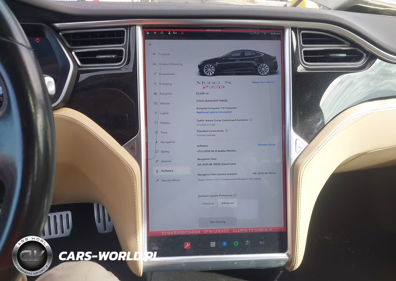 2016 Tesla Model S 90D-P100D-P85D-P90D VIN:5YJSA1E43GF134584 - 18