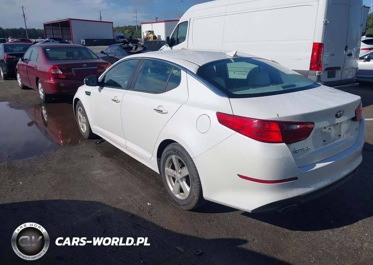 2014 Kia Optima Lx VIN:KNAGM4A72E5472360 - 3